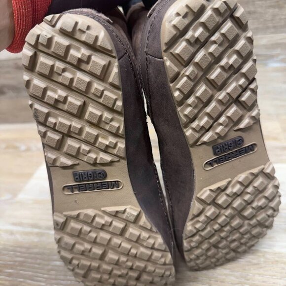 Merrell Bracken Brown Suede Performance Ankle Boots Women's Size 7 - Picture 4 of 7